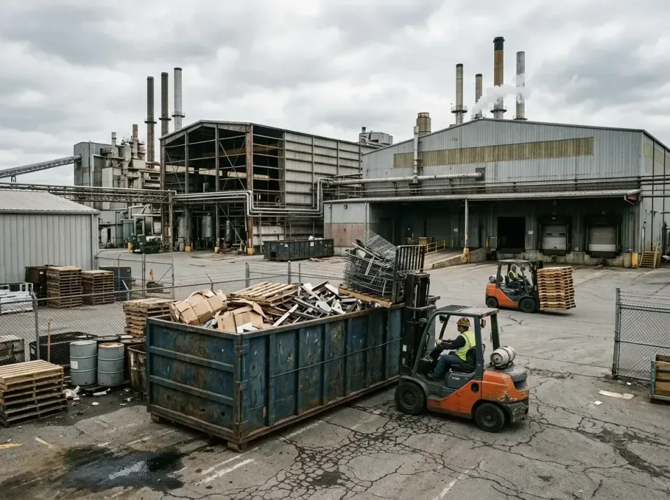 industrial-factory-scrap-conta-003 — frequently asked questions, Cheap Roll-off Dumpster Rentals in Lake Park, FL